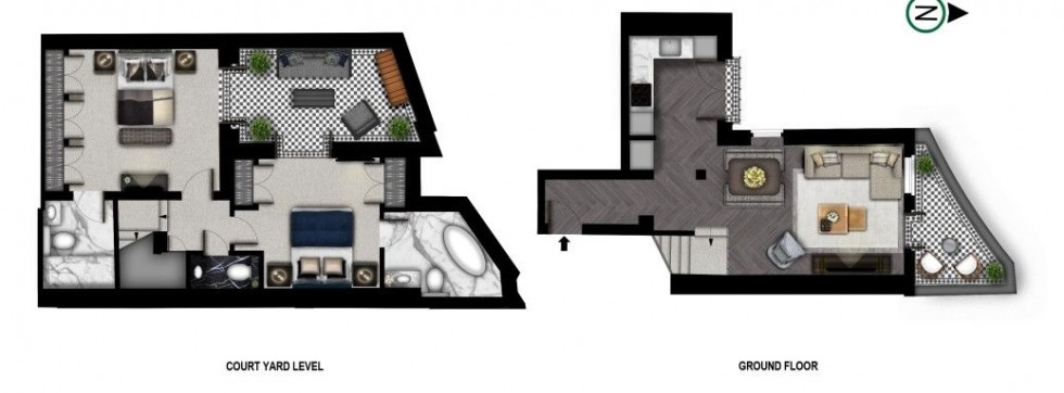 Floorplan for Prince Of Wales Terrace, London