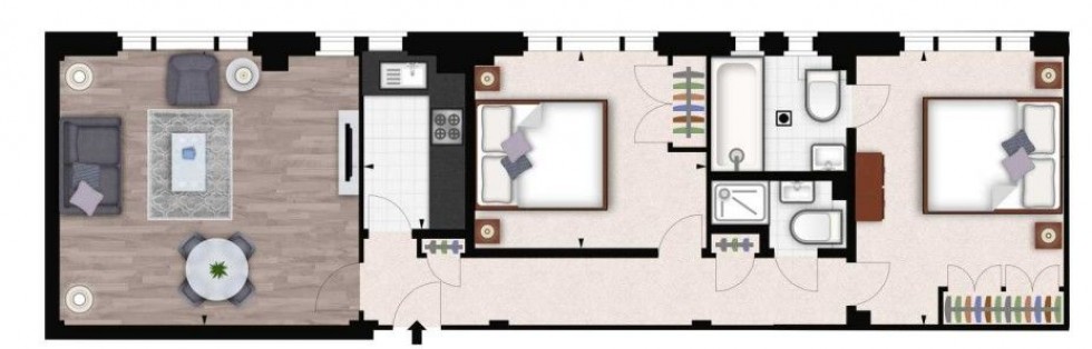 Floorplan for Hill Street, London