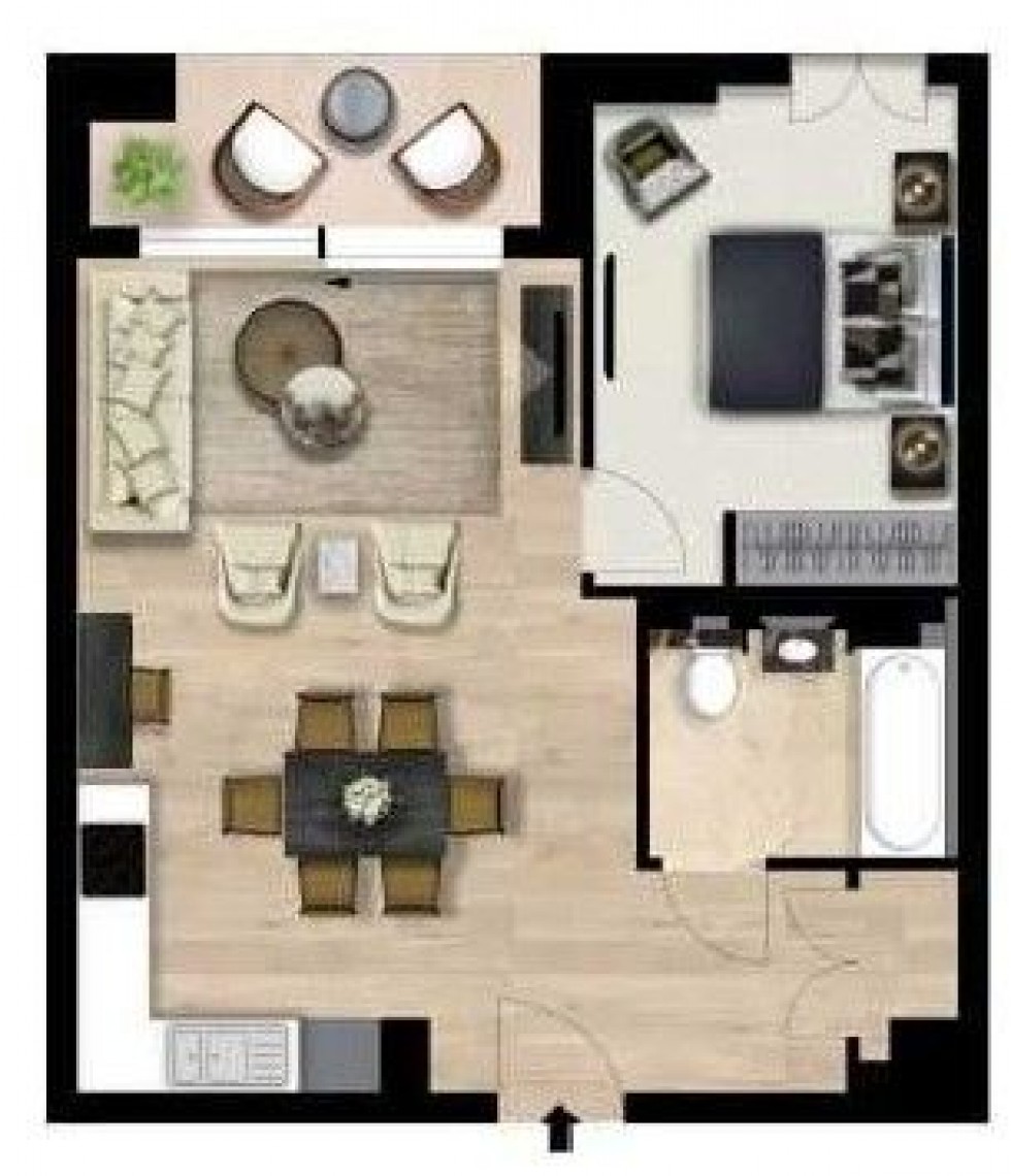 Floorplan for Garrett Mansions