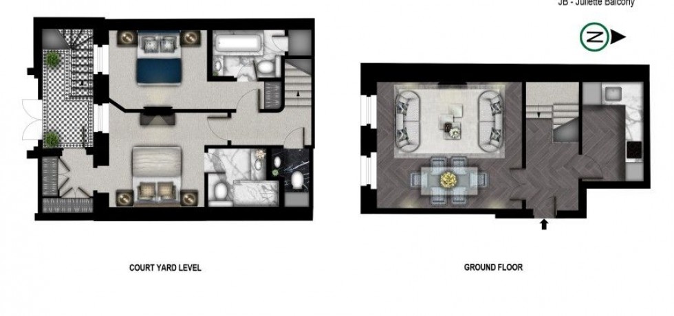 Floorplan for Prince Of Wales Terrace, London