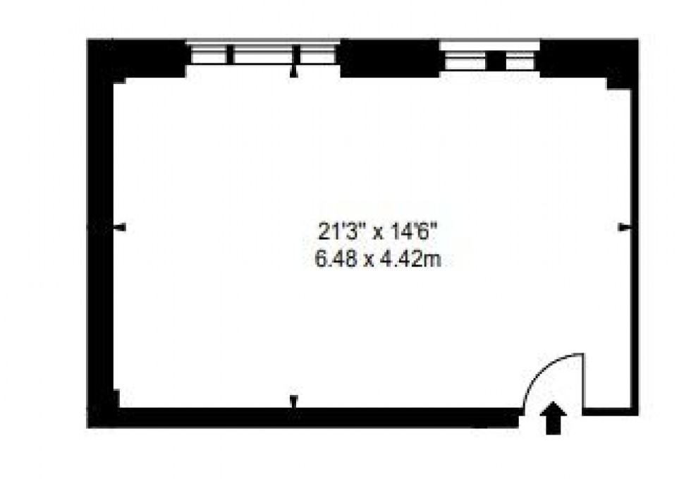 Floorplan for Hill Street, London