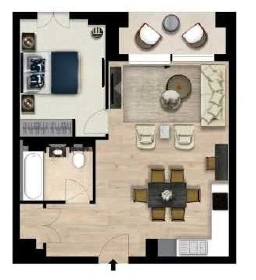 Floorplan for Garrett Mansions
