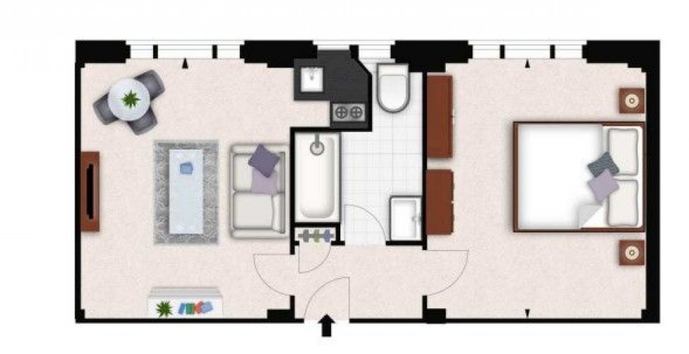 Floorplan for Hill Street, London