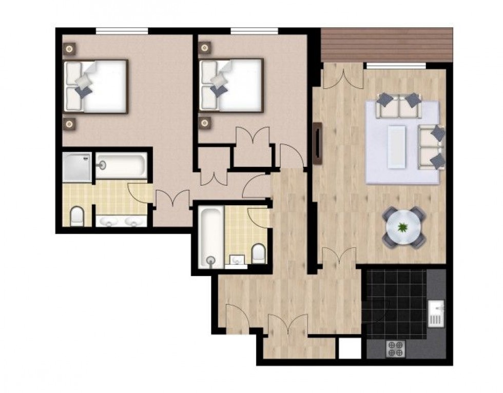 Floorplan for Westferry Circus, London