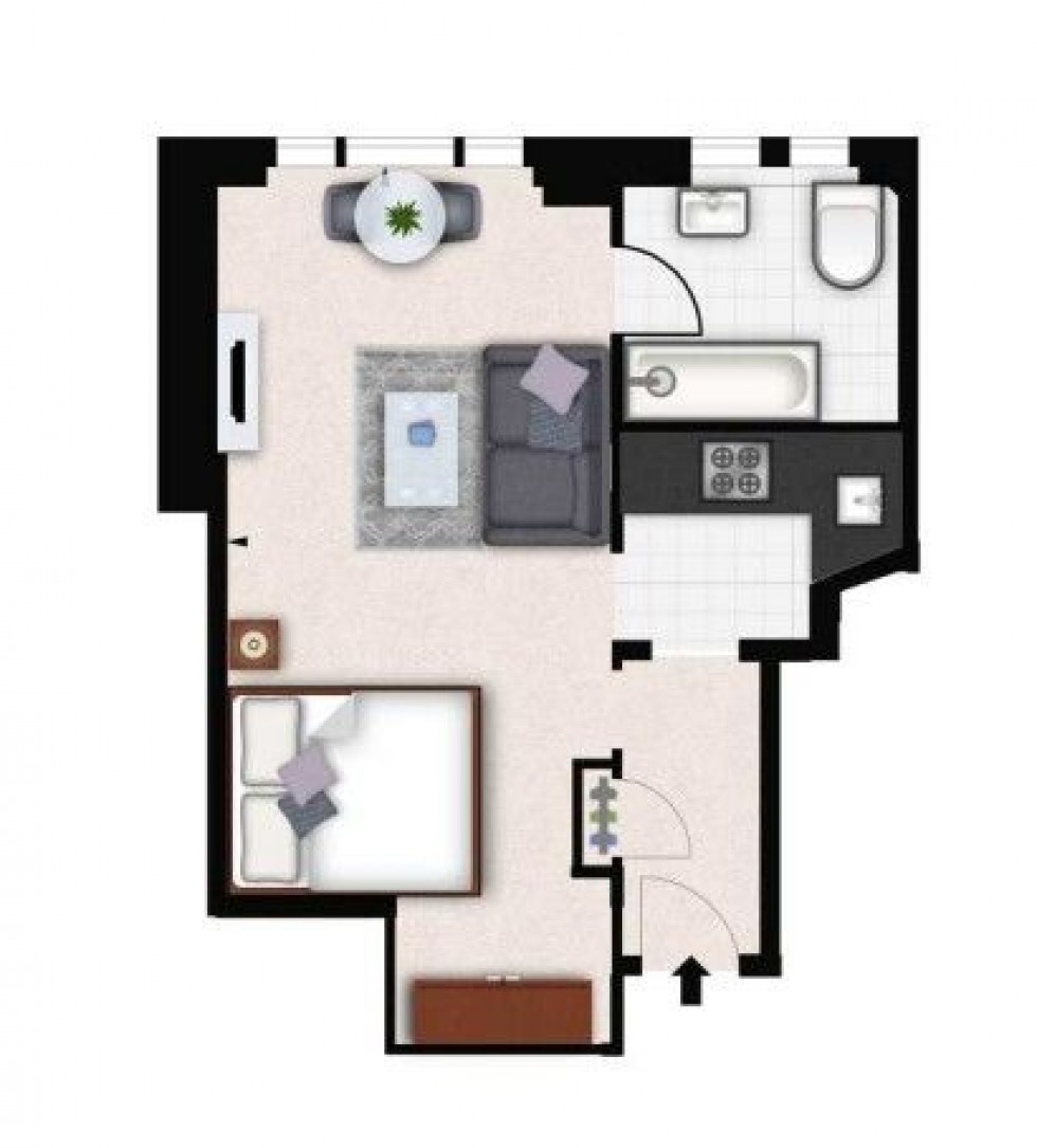 Floorplan for Hill Street, London