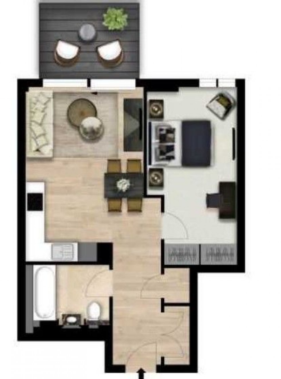 Floorplan for Garrett Mansions