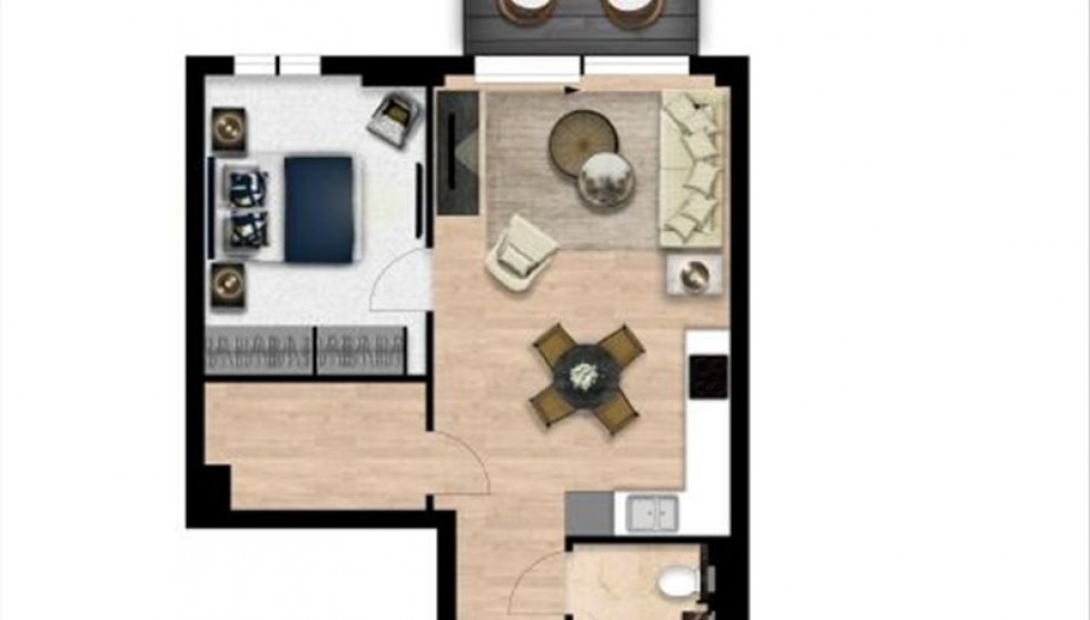 Floorplan for Garrett Mansions