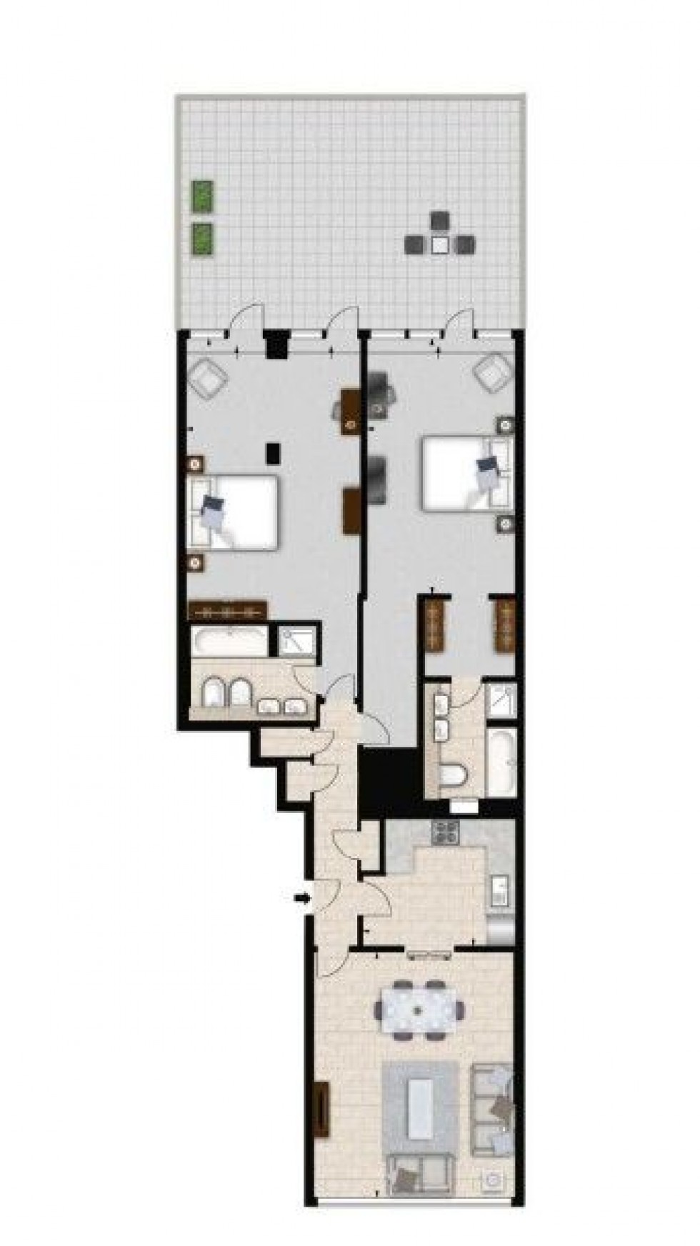 Floorplan for Imperial House, - Young Street, London