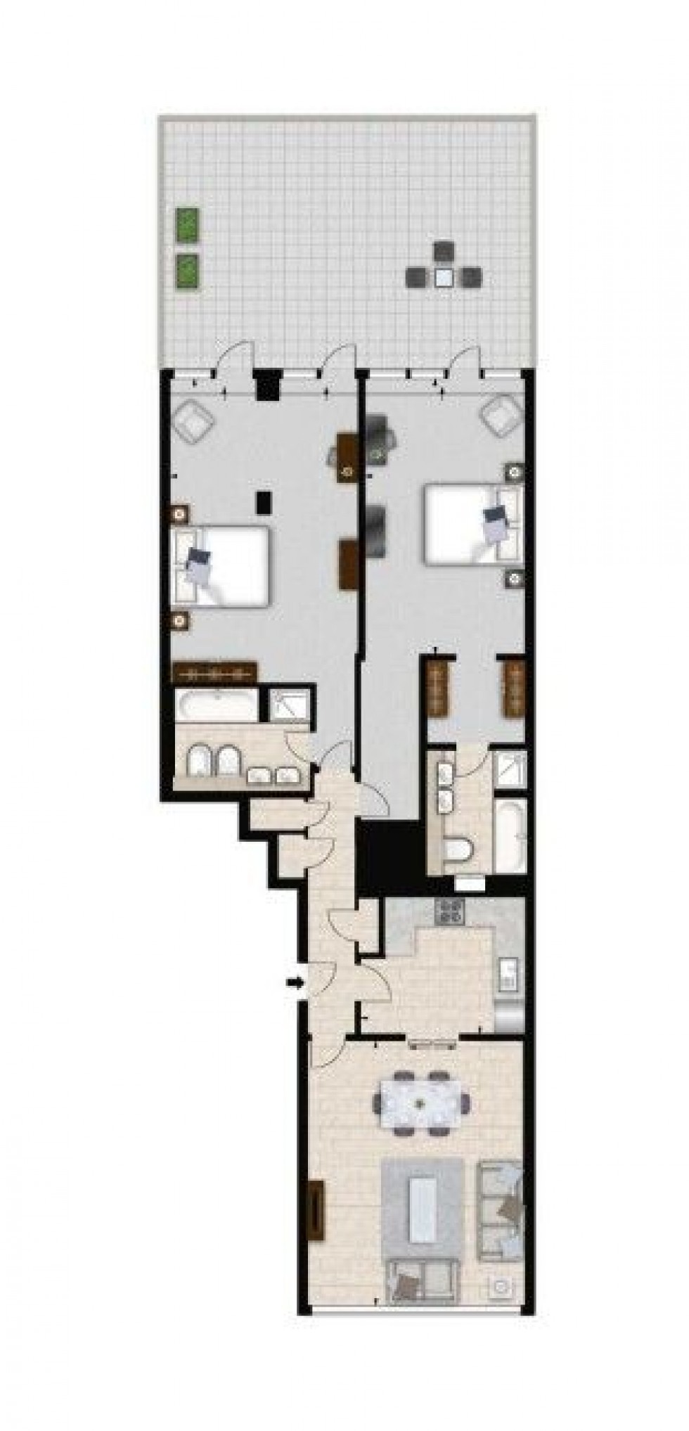 Floorplan for Imperial House, - Young Street, London