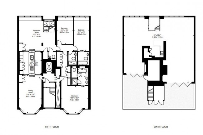 Floorplan for Imperial House, - Young Street, London