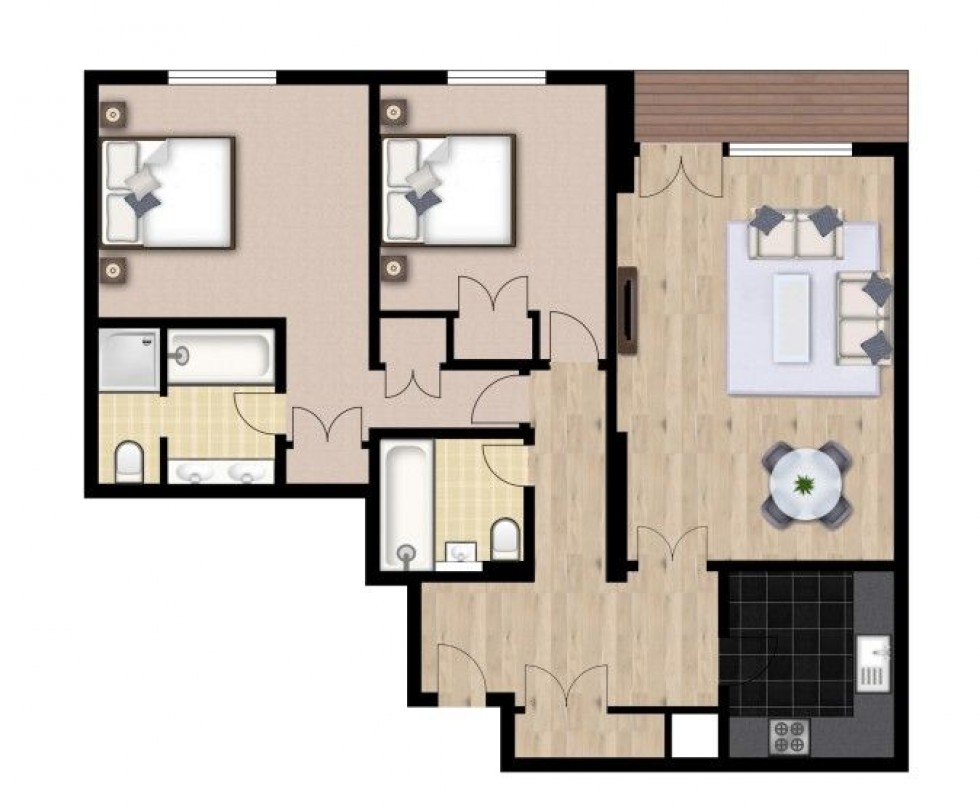 Floorplan for Westferry Circus, London