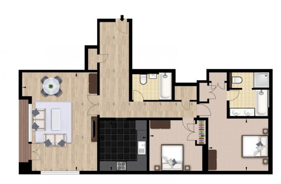 Floorplan for Westferry Circus, London
