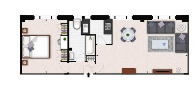 Floorplan for Hill Street, London
