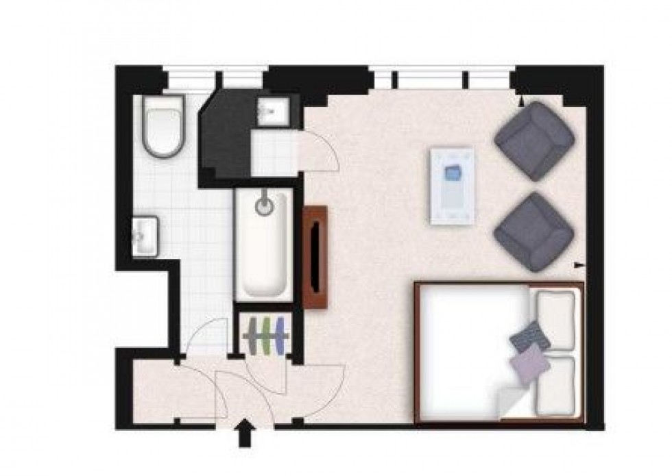 Floorplan for Hill Street, London