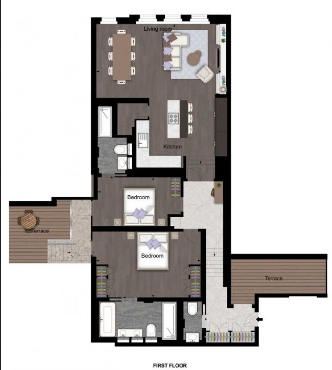 Floorplan for Duke Street, Mayfair London