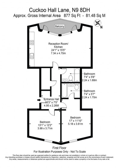 Images for Flat , Alpine House, a Cuckoo Hall Lane, London EAID:1234 BID:1234