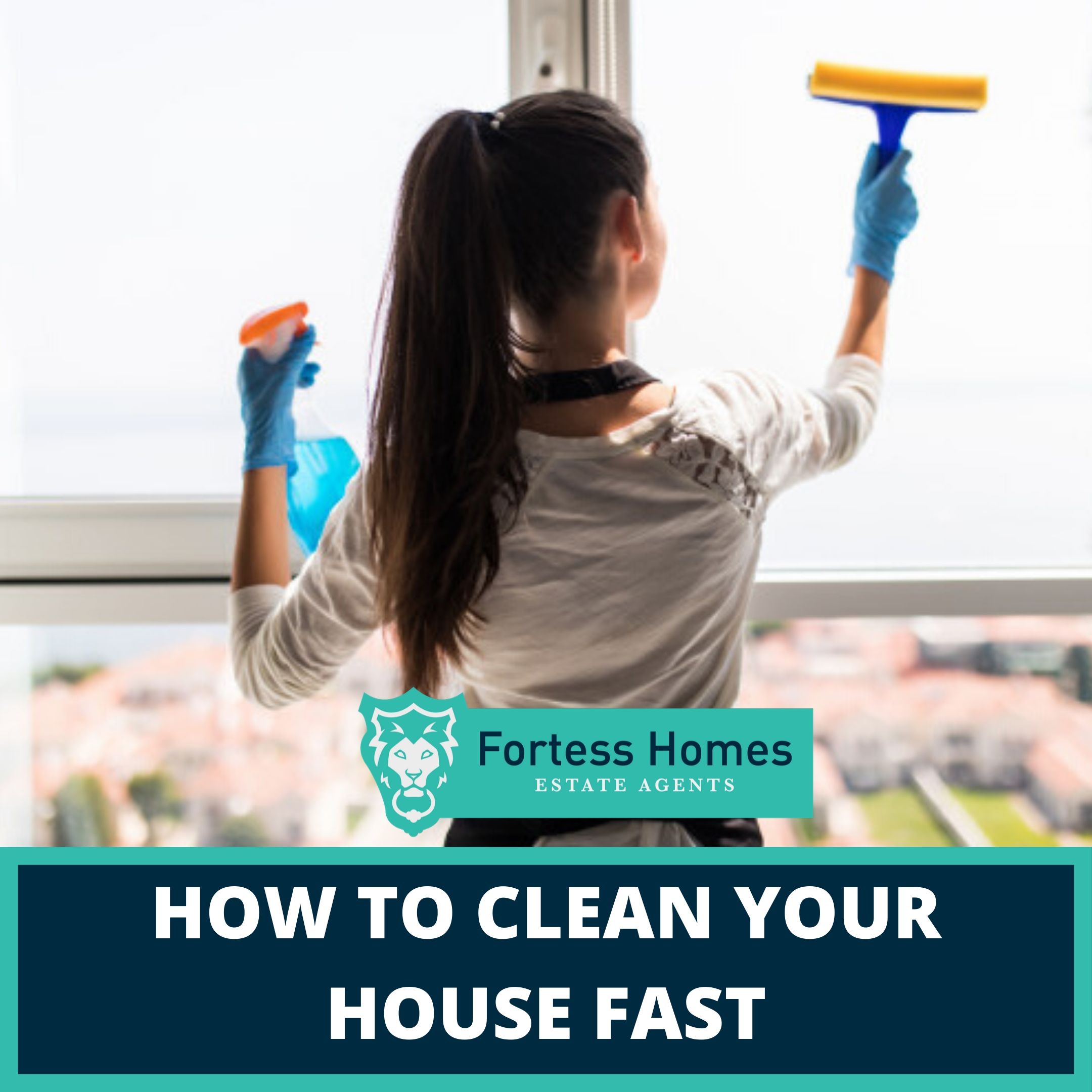 HOW TO CLEAN YOUR HOUSE FAST