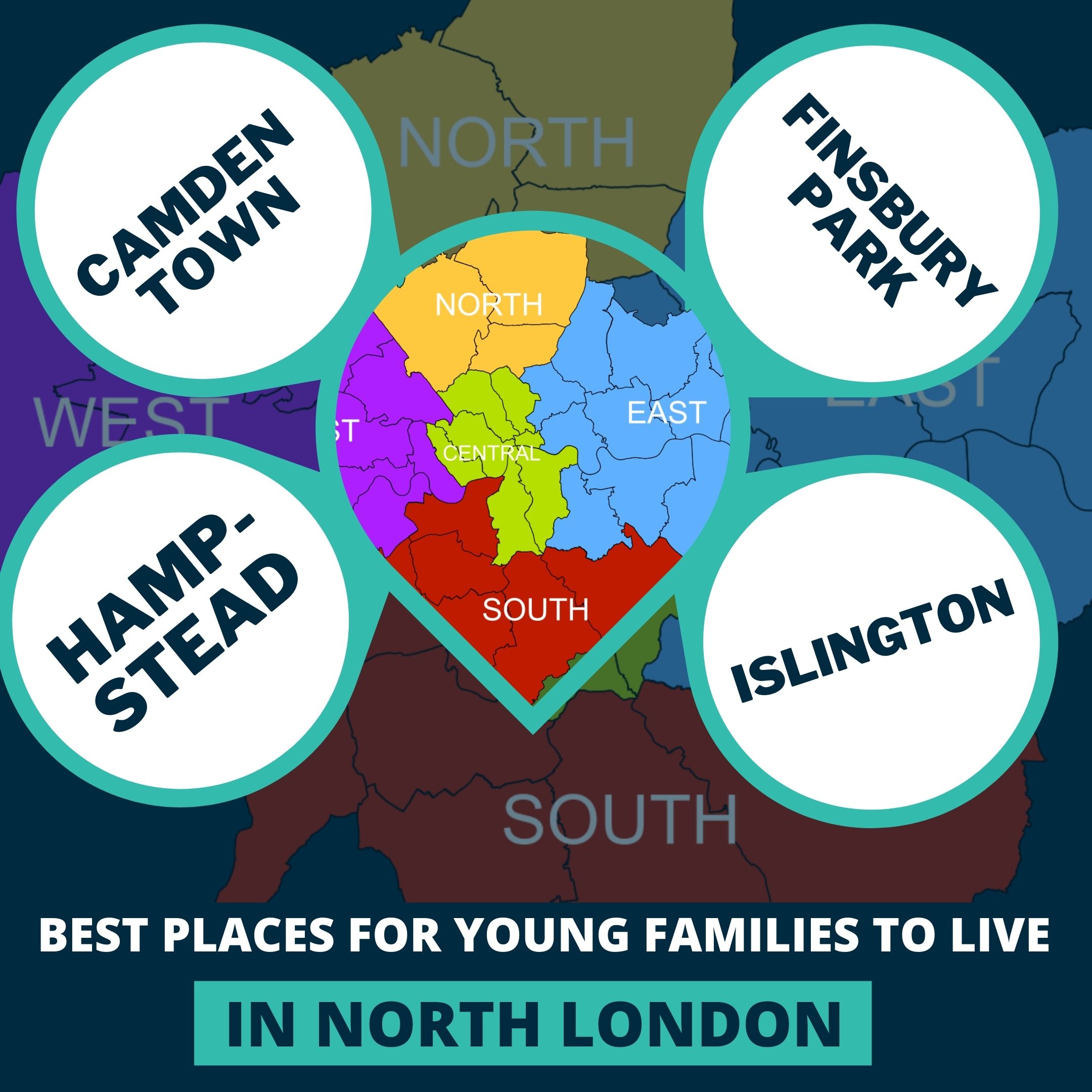 BEST PLACES FOR YOUNG FAMILIES TO LIVE IN NORTH LONDON