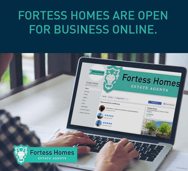 FORTESS HOMES ARE OPEN FOR BUSINESS ONLINE